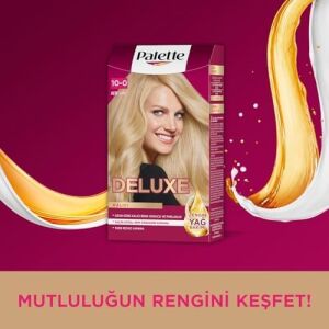 Saç Boyası 10-0 Açık Sarı 50 Mililitre