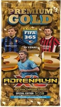 Hediyecik Special Limited Edition Panini Fifa 365 2025 Adrenalyn Xl Premium Gold Futbolcu Kartları 1 Paket