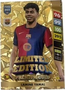 Hediyecik Special Limited Edition Panini Fifa 365 2025 Adrenalyn Xl Premium Gold Futbolcu Kartları 1 Paket