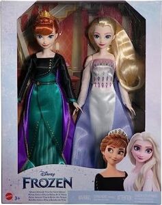 Frozen  Karlar Ükesi Prensesleri Anna ve Elsa - 2'li Paket, 3 Yaş ve Üzeri, HMK51
