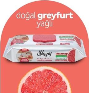 Easy Clean Süper Yüzey Temizlik Mutfak Havlusu&mendili Greyfurt Yağlı 50 Yaprak