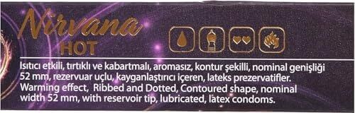 Nirvana Hot Prezervatif 10 Adet