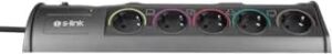 SP10AF 3m 1860 Joule 1.5mm 1 USB 1 Typec 2.1A/5V 16A 250V 3680W 10LU Akım Korumalı Priz