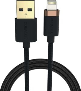 0,3m Lightning To Usb-A Örgülü Şarj Kablosu - Siyah