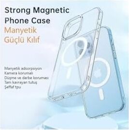 PC-3111 Iphone 11 Magsafe Kilif- Şeffaf