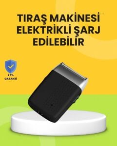 Sessiz, Güçlü ve Şık: Erkeklere Özel Şarjlı Tıraş Makinesi