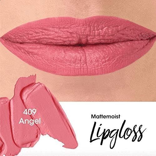 Mattemoist Lipgloss 411 Yarı Mat Bitişli Likit Ruj - Nude