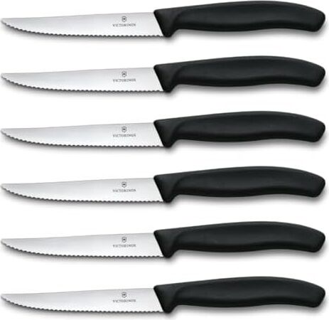 6.7233.6 Mutfak 6'lı Steak-Biftek Bıçağı (Blisterli)
