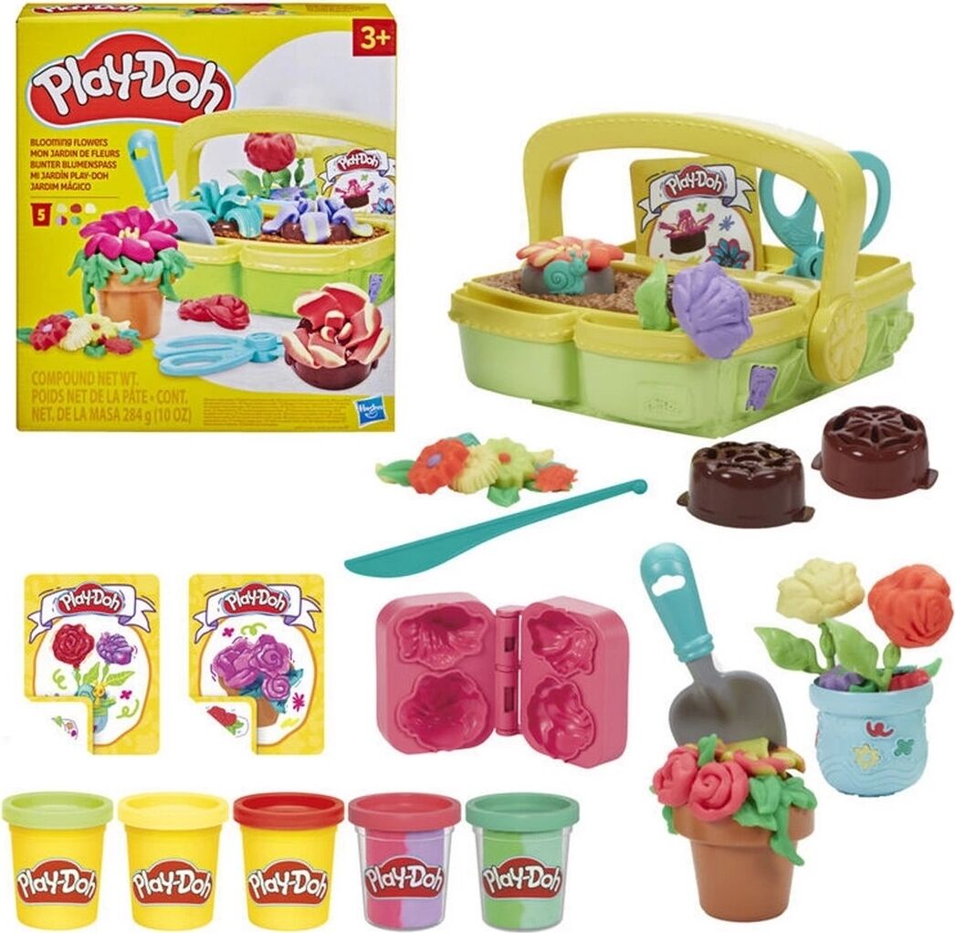 Play-Doh Renkli Çiçekler Botanik Oyun Seti