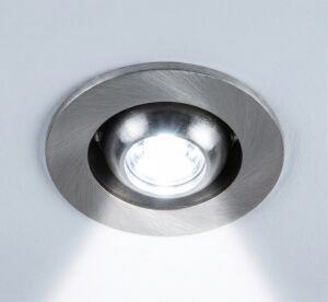 1 Adet Cata Ct 5268 Ufo Yıldız 1.5W Sıva Altı LED Spot Satin Kasa Beyaz Işık 6400K