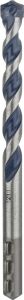 Professional Accessories Cyl-5 Serısı, Blue Granıte Turbo Beton Matkap Ucu, 12*150 mm