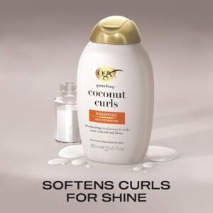 Bukleli Saçlar Için Nemlendirici Coconut Curls Şampuan (385 Ml)