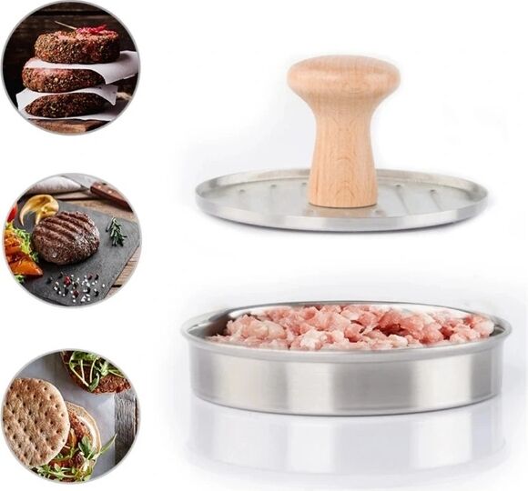 12 cm Hamburger Press