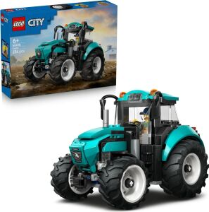 City Traktör 60498 – 6 Yaş ve Üzeri Erkek ve Kız Çocuklar Için Çiftçi Minifigürü Içeren Yaratıcı Dekoratif Oyuncak Araba Yapım Seti, Çocuklar Için Eğlenceli Hediye Fikri (204 Parça)