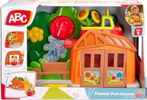 Dickie Toys, 204116008, Abc Çiçekli Bahçe Oyun Seti, Fonksiyonel Oyun Seti, Motor Becerileri ve Koordinasyon Geliştirme, Sevimli Bir Araç ile Birlikte