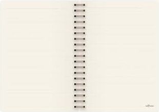Marble Spiralli Defter Çizgili Rise 17X24 cm