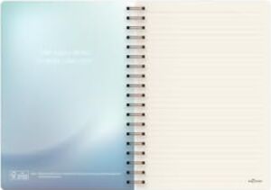 Marble Spiralli Defter Çizgili Rise 17X24 cm
