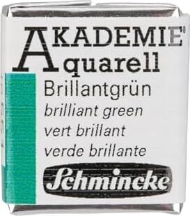 Akademie Aquarell Yarım Tablet Sulu Boya 551 Brilliant Green