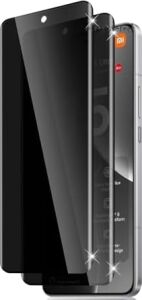 - Xiaomi Mi 15 Ultra ile Uyumlu Ekran Koruyucu Hayalet Cam Tam Kaplar Oval Temperli Nano Privacy