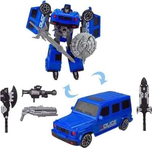 5039 Sun-Yfn-Robot Transformer Polıce-G/fast Flame 2r 2A