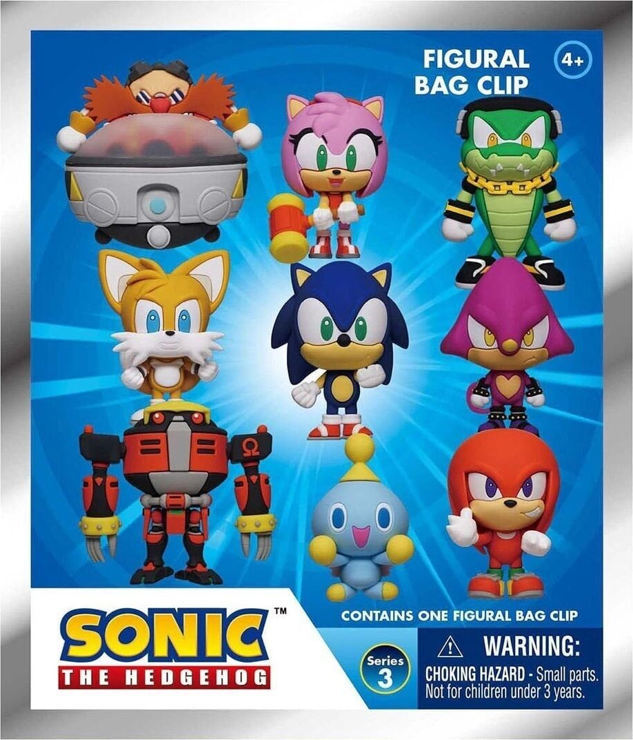 Mono 36025 Monogram Sonic Klipsli Figür Seri 3 - Sürpriz Paket - 1 Adet Fiyatıdır