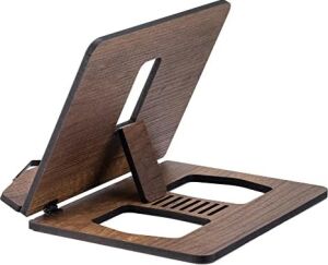 Vigo Wood - Kitap Okuma Standı Büyük Boy (Ceviz)