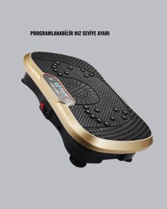 Evde Spor Için Titreşimli Plate Fitness Platformu