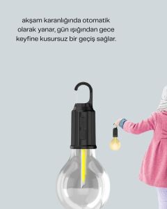 Su Geçirmez Dış Mekan LED Çadır Işığı