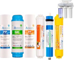 Aquafit Açık Kasa Su Arıtma Cihazı 6'lı Filtre Seti