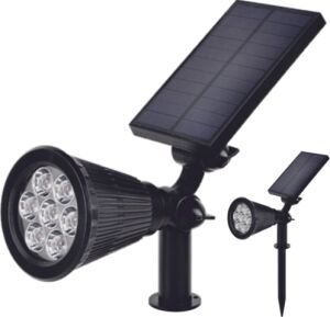 1 Adet Cata Ct 7310 Zena Solar Güneş Enerjili Kazıklı Bahçe Armatürü 7W Amber Renk