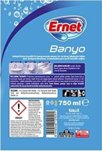 Süper Likit Banyo Temizleyici 750 ml Sprey'li