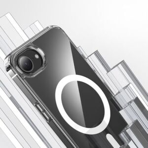 iPhone 16E Uyumlu Şeffaf ve Magsafe Özellikli Telefon Kılıfı !!! (Iphone 16E Magsafe ile Uyumlu Şeffaf Silikon Kılıf)