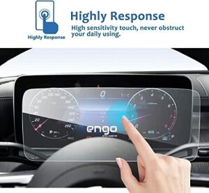 Mercedes C200 12.3 Inç Ile Uyumlu Dijital Gösterge Paneli Ekran Koruyucu Nano W206 Direksiyon Arkası Ekran Koruyucu