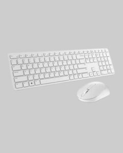 Ergonomik Kablosuz Klavye Mouse Takımı - Tam Boy, Sessiz ve Güvenilir