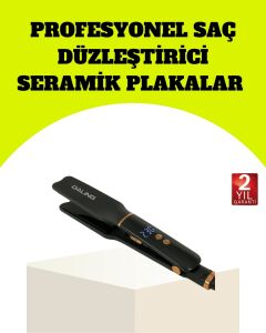 Saç Düzleştirici 30 Saniyede Isınma Hafif ve Portatif Tasarım
