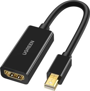 4K Mini Displayport HDMI Çevirici Adaptör, Siyah