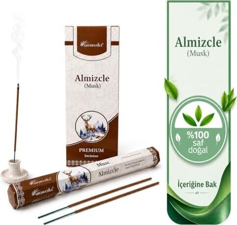 Musk Çubuk Tütsü (Aromatika 20 Adet Çubuk Tütsü)