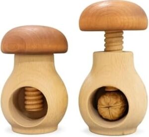 Garden Art Home Fungo El Yapımı Ahşap Ceviz Kıracağı