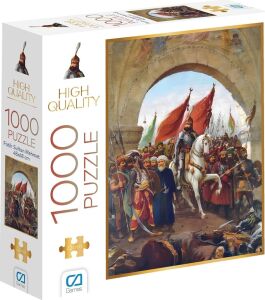 Sultan Mehmet 1000 Parça 2,2mm Kalınlık 48X68CM Profesyonel Hobi Puzzle Yapboz Serisi