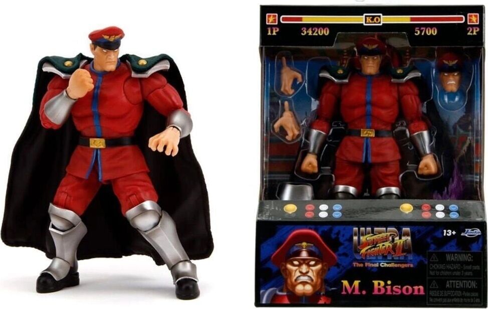 9334219314R00 Street Fighter Iı M Bison 6 Figure