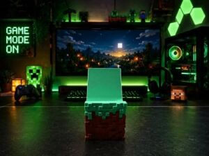 Xbox Joystick Stand Mcraft Edition | Doğa Dostu Hammadde