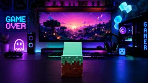 Xbox Joystick Stand Mcraft Edition | Doğa Dostu Hammadde