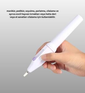 Elektrikli Manikür ve Pedikür Matkap Seti – Ayarlanabilir Hız, Ergonomik ve Sessiz