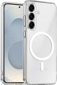 Galaxy S25 Için Origin Serisi Magsafe ile Uyumlu Yükseltilmiş Lens Çerçeveli ve Metal Tuş Takımlı Ultra Güçlü Darbeye Dayanıklı Yumuşak Silikon Kılıf (Galaxy S25)