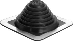 Oatey 14052 10,2 cm Master Flaş, 20,3 x 20,3 cm Taban, Profilli Malzemelerle Kullanım Için ve Her Türlü Çatı Yüzeyine Monte Edilebilir, 0,6 cm - 14,6 cm
