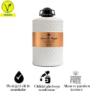 De Vegan Sıvı Sabun Pearl 2,5 Lt, Misk, Vanilya