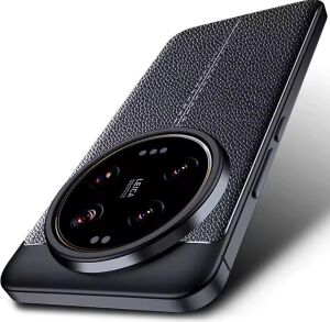 - Xiaomi 15 Ultra ile Uyumlu Mi Kılıf Kamera Çıkıntılı Deri Görünümlü Yumuşak Mat Silikon Soft Premium Niss Kapak