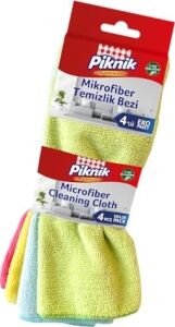 Piknik Mikrofiber Temizlik Bezi 4'lü