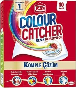 K2R Colour Catcher Renk Koruyucu 10'lu Mendil (1 x 10 Adet)