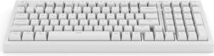 Hawk Gaming HK210 Membrane Rainbow Type C Kablolu Full Türkçe Gaming Klavye (Beyaz)